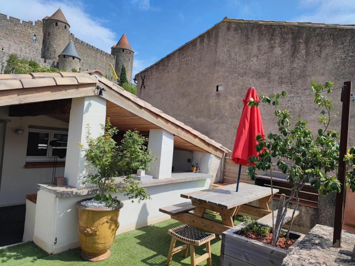 Villa La Terrasse Du Temps Jadis à Carcassonne Extérieur photo