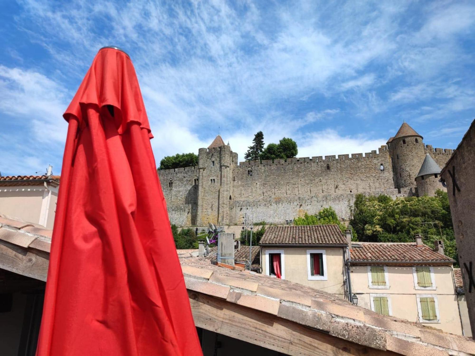 Villa La Terrasse Du Temps Jadis à Carcassonne Extérieur photo